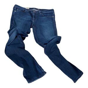 Adriano Goldschmied AG Jeans Womens 29R Blue Denim Low Rise Straight Y2K Cowgirl